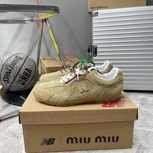 NB Miu Miu flat comfort sneakers